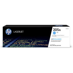 TONER ORIGINALE (CF531A, 205A) HP COLOR LASERJET PRO MFP M180N (0,9K) CIANO