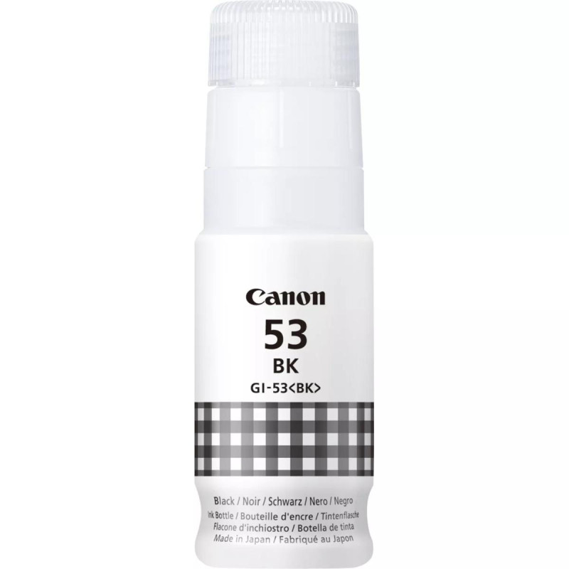 INCHIOSTRO ORIGINALE (GI-53BK, 4699C001) CANON PIXMA G550 (3,8K) NERO