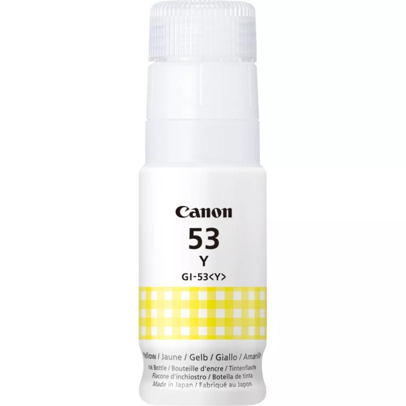 INCHIOSTRO ORIGINALE (GI-53Y, 4690C001) CANON PIXMA G550 (3,8K) GIALLO