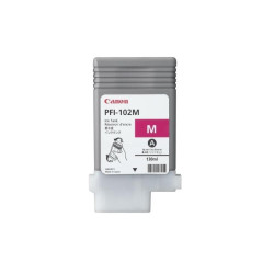 CARTUCCIA PLOTTER ORIGINALE (PFI-102M, 0897B001) CANON IPF500, IPF600 (130ML) MAGENTA