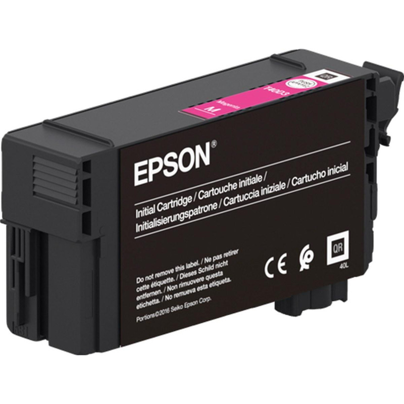 CARTUCCIA ORIGINALE EPSON (T40D3, C13T40D340) SURECOLOR SC-T3100 (50ML) MAGENTA