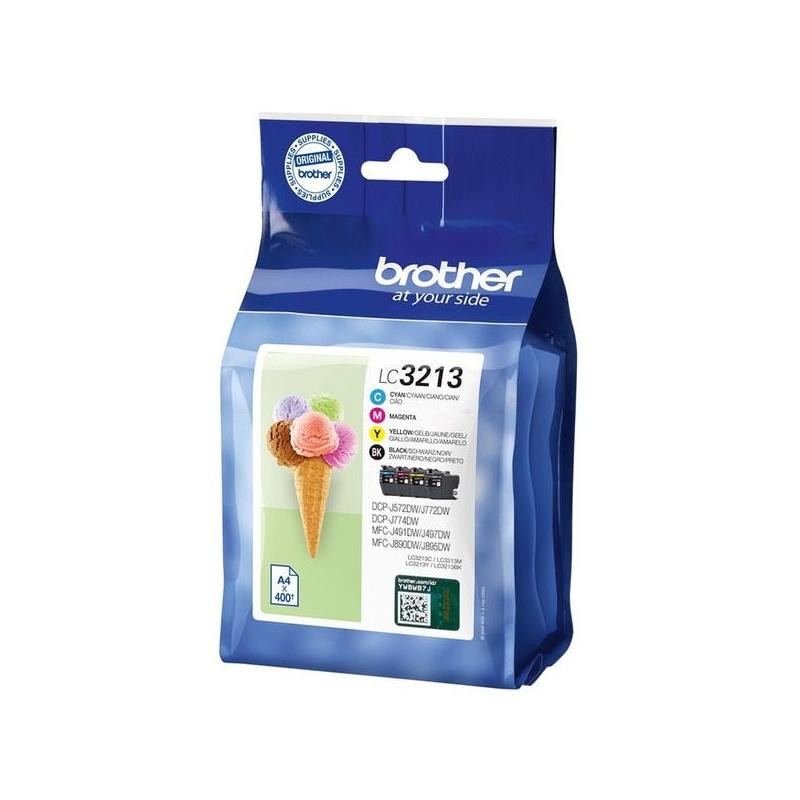MULTIPACK ORIGINALE (LC3213, LC3213VAL) BROTHER DCP-J772DW