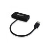 HUB APPROX 4 PORTE - 3 PORTE USB 2.0 - 1 PORTE USB 3.0