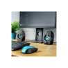 TRUST GEMI ALTOPARLANTI USB 2.0 DA 12 W - ILLUMINAZIONE RGB - CONTROLLO DEL VOLUME - CAVO DA 1,40 M - COLORE NERO