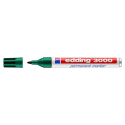 PENNARELLO INDELEBILE EDDING 3000 - PUNTA TONDA DA 1,5 MM - CORSA DA 1,5 MM A 3,0 MM - RICARICABILE - ASCIUGATURA ISTANTANEA - C