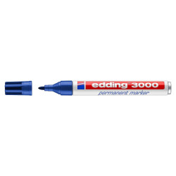 PENNARELLO INDELEBILE EDDING 3000 - PUNTA TONDA DA 1,5 MM - CORSA DA 1,5 MM A 3,0 MM - RICARICABILE - ASCIUGATURA ISTANTANEA - C