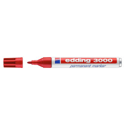 PENNARELLO INDELEBILE EDDING 3000 - PUNTA TONDA DA 1,5 MM - CORSA DA 1,5 MM A 3,0 MM - RICARICABILE - ASCIUGATURA ISTANTANEA - C