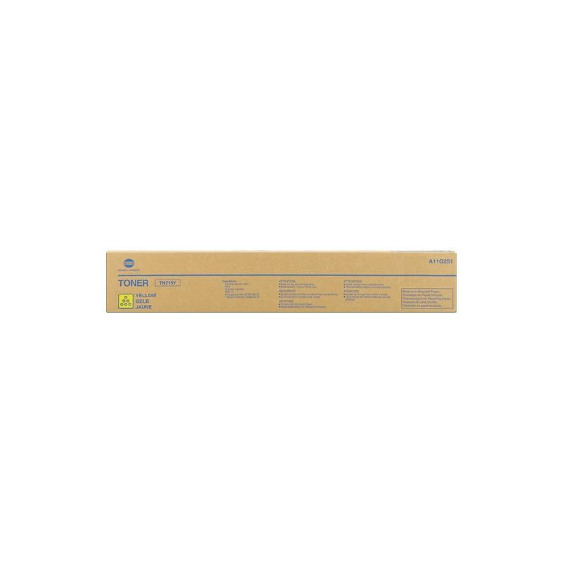 TONER ORIGINALE (TN216Y, A11G251) MINOLTA C220 (26K) GIALLO