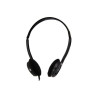 GENIUS 21517 ZIVA CUFFIE CON MICROFONO NERE