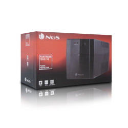 GRUPPO DI CONTINUITA' UPS NGS FORTRESS 1500 V2 1200VA UPS 720W - TECNOLOGIA OFF LINE - FUNZIONE AVR - 4X SCHUKO - PROTEZIONE DA 