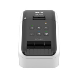 STAMPANTE BROTHER QL810W ETICHETTE PROFESSIONALI WIFI - 110 E/MIN - 300X600 DPI - STAMPA IN BIANCO E NERO - TAGLIERINA AUTOMATIC