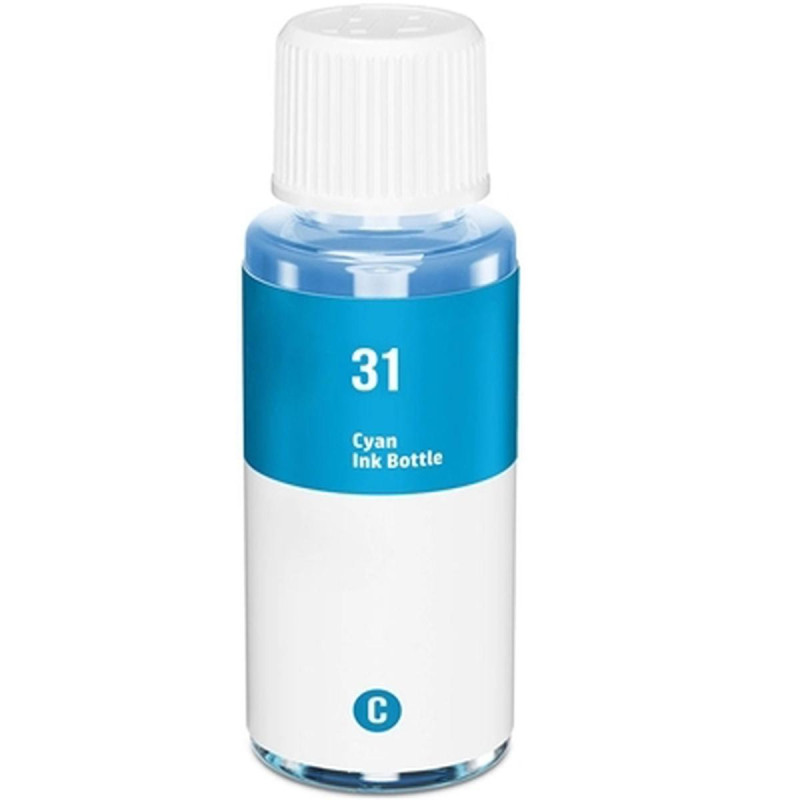 INCHIOSTRO COMPATIBILE (1VU26AE, 31) PER HP SMART TANK 450 (70ML) CIANO