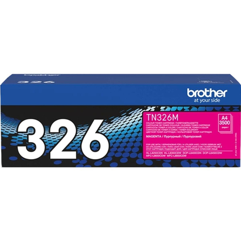 TONER ORIGINALE (TN326, TN326M) BROTHER HL-L8250CDN (3,5K) MAGENTA