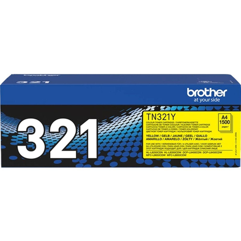 TONER ORIGINALE (TN321, TN321Y) BROTHER HL-L8250CDN (1,5K) GIALLO