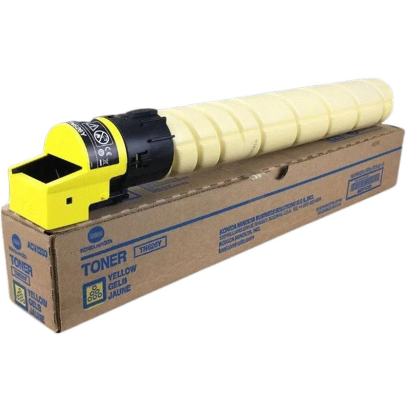 TONER ORIGINALE (TN626Y, ACV1250) MINOLTA C450I (28K) GIALLO