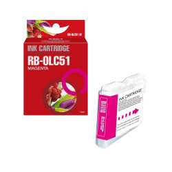 CARTUCCIA COMPATIBILE (LC1000, LC970) PER BROTHER DCP-130 (26,6ML) MAGENTA