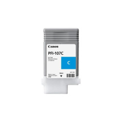 CARTUCCIA PLOTTER ORIGINALE (PFI-107C, 6706B001) CANON IPF670 (130ML) CIANO