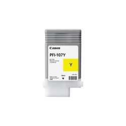 CARTUCCIA PLOTTER ORIGINALE (PFI-107Y, 6708B001) CANON IPF670 (130ML) GIALLO