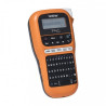 BROTHER PT-H110VP STAMPANTE ELETTRONICA PORTATILE PER ETICHETTE - SCHERMO LCD - 200 SIMBOLI - VELOCITÀ 20MM - COLORE NERO/ARANCI