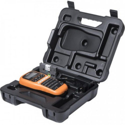BROTHER PT-H110VP STAMPANTE ELETTRONICA PORTATILE PER ETICHETTE - SCHERMO LCD - 200 SIMBOLI - VELOCITÀ 20MM - COLORE NERO/ARANCI