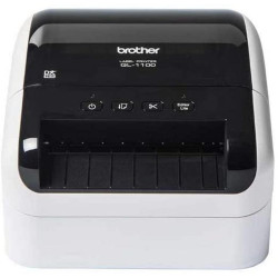 STAMPANTE TERMICA PROFESSIONALE PER ETICHETTE BROTHER QL1100C - LARGHEZZA FINO A 103 MM - 69 PPM - 300X300 DPI - TAGLIERINA AUTO