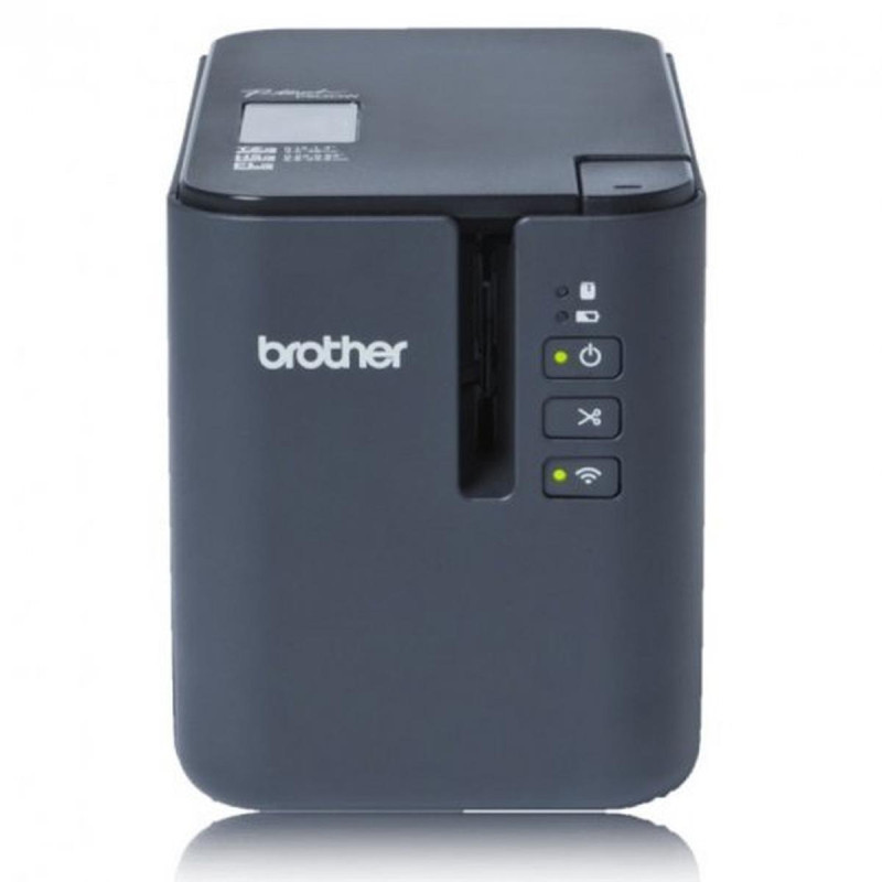 BROTHER PT-P900W STAMPANTE ELETTRONICA PROFESSIONALE PER ETICHETTE USB, SERIALE, WIFI - SCHERMO LCD - VELOCITÀ 60MM - COLORE GRI