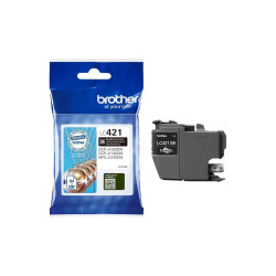 CARTUCCIA ORIGINALE (LC421, LC421BK) BROTHER DCP-J1050DW (0,2K) NERO