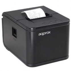 STAMPANTE TERMICA APPROX PER SCONTRINI - RISOLUZIONE 203DPI - VELOCITÀ 120MM/S - USB E RJ11 - TAGLIO AUTOMATICO