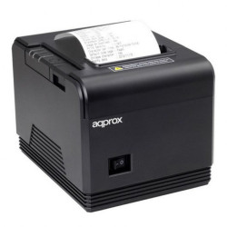 STAMPANTE TERMICA APPROX PER RICEVUTE - RISOLUZIONE 203DPI - VELOCITÀ 200MM/S - USB, RS232 E RJ11 - TAGLIO AUTOMATICO E TAGLIO M