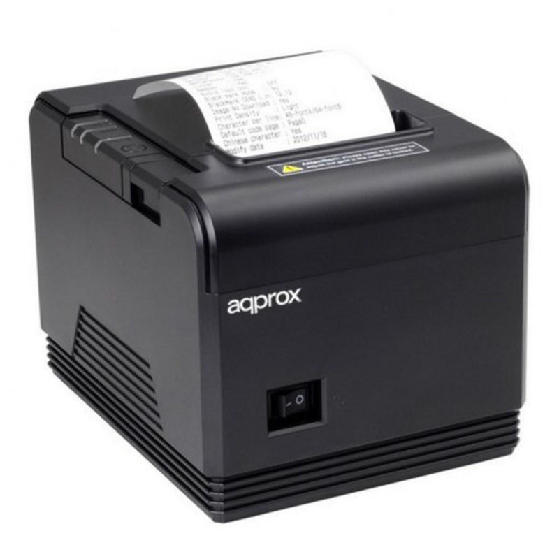 STAMPANTE TERMICA APPROX PER RICEVUTE - RISOLUZIONE 203DPI - VELOCITÀ 200MM/S - USB, RS232 E RJ11 - TAGLIO AUTOMATICO E TAGLIO M