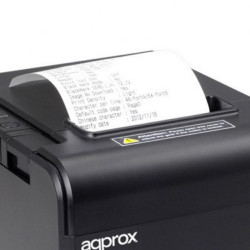 STAMPANTE TERMICA APPROX PER RICEVUTE - RISOLUZIONE 203DPI - VELOCITÀ 200MM/S - USB, RS232 E RJ11 - TAGLIO AUTOMATICO E TAGLIO M