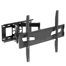 SUPPORTO DA PARETE APPROX CON DOPPIO BRACCIO ARTICOLATO PER TV 32"-70" - GIREVOLE, INCLINABILE ED ALLUNGABILE - PESO MAX 50KG - 