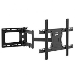 SUPPORTO DA PARETE APPROX CON BRACCIO ARTICOLATO PER TV 17"-60" - GIREVOLE, INCLINABILE ED ESTENSIBILE - PESO MAX 50KG - VESA 60