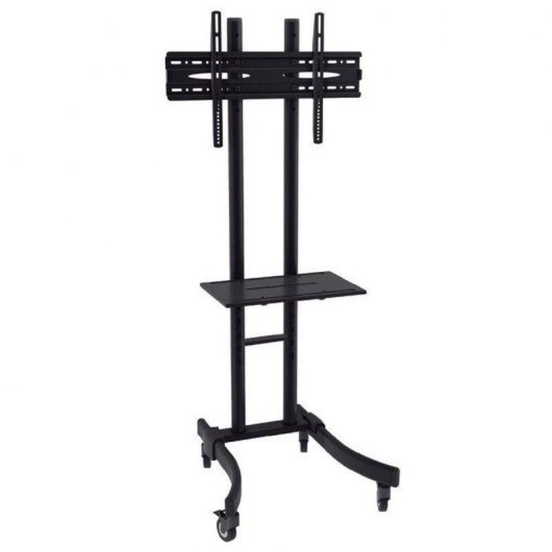 SUPPORTO DA PAVIMENTO CON RUOTE PER TV 30"-55" - BLOCCAGGIO A RUOTE - VASSOIO MULTIUSO - PESO MAX 40KG - VESA 600X400MM