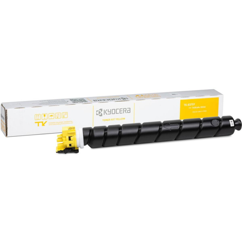 TONER ORIGINALE (TK-8375Y, 1T02XDANL0) KYOCERA 3554CI (20K) GIALLO