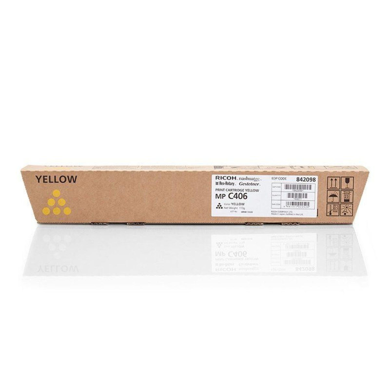 TONER ORIGINALE (842098, 842094) RICOH MP C306 (6K) GIALLO