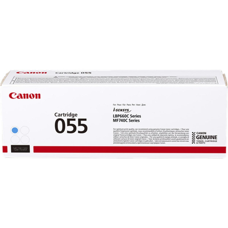 TONER ORIGINALE (055, 3015C002) CANON LBP664CX (2,1K) CIANO