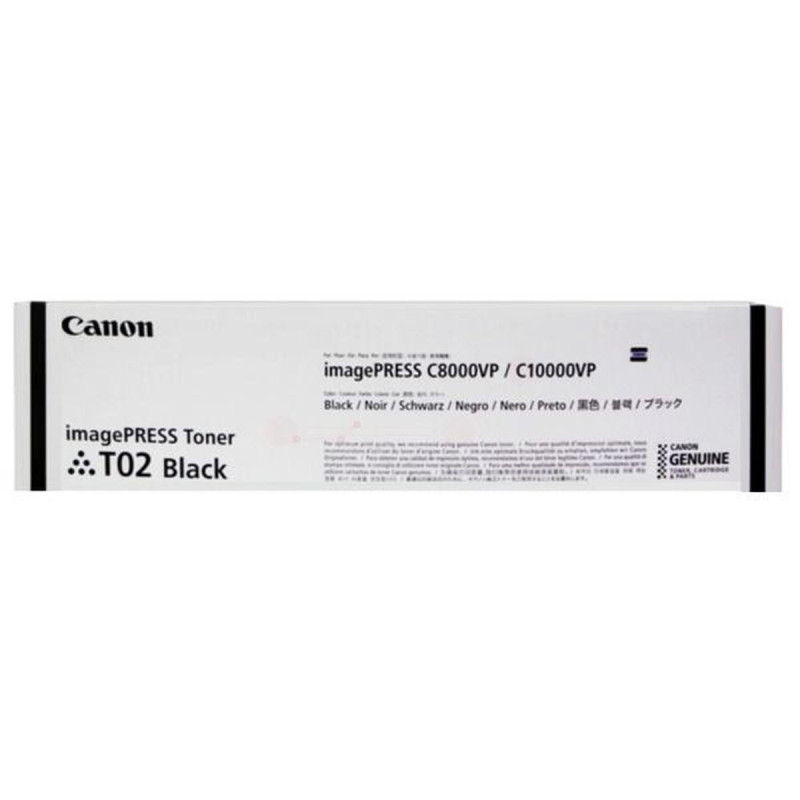 TONER ORIGINALE (8529B001, T02K) CANON IMAGEPRESS C8000VP NERO