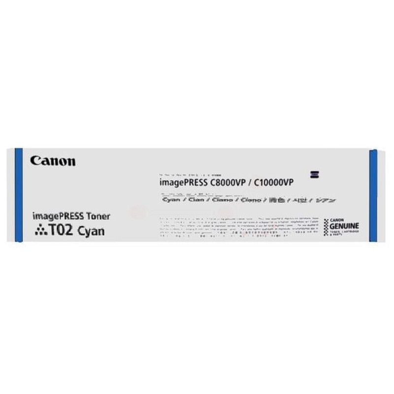 TONER ORIGINALE (8530B001, T02C) CANON IMAGEPRESS C8000VP CIANO