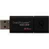 PENDRIVE KINGSTON DATATRAVELER 100 G3 MEMORIA USB 64GB - USB 3.0 - 100MB/S IN LETTURA - COVER SCORREVOLE - COLORE NERO