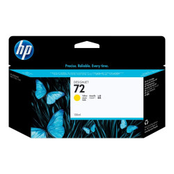 CARTUCCIA PLOTTER ORIGINALE (C9373A, 72) HP DESIGNJET T1100 (130ML) GIALLO