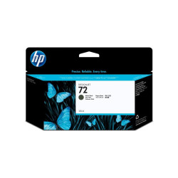 CARTUCCIA PLOTTER ORIGINALE (C9403A, 72) HP DESIGNJET T1100 (130ML) NERO OPACO