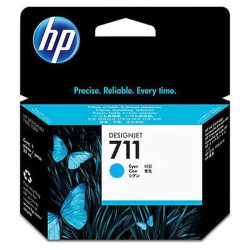 CARTUCCIA PLOTTER ORIGINALE (CZ130A, 711) HP DESIGNJET T120 (29ML) CIANO