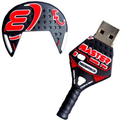 PENDRIVE TECHONETECH RED PADEL RACCHETTA USB 2.0 MEMORIA 32 GB
