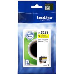 CARTUCCIA ORIGINALE (LC-3233Y) BROTHER DCP-J1100DW (1,5K) GIALLO