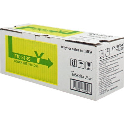TONER ORIGINALE (TK-5135Y, 1T02PAANL0) KYOCERA TASKALFA 265 (5K) GIALLO