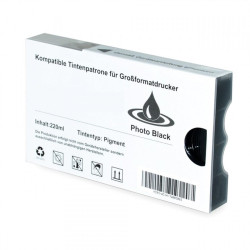 CARTUCCIA PLOTTER COMPATIBILE (C13T612100) PER EPSON STYLUS PRO 7400 (220ML) NERO