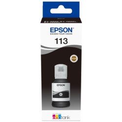 INCHIOSTRO ORIGINALE 113 (C13T06B140) EPSON ECOTANK ET-L15150 (127ML) NERO PIGMENTATO