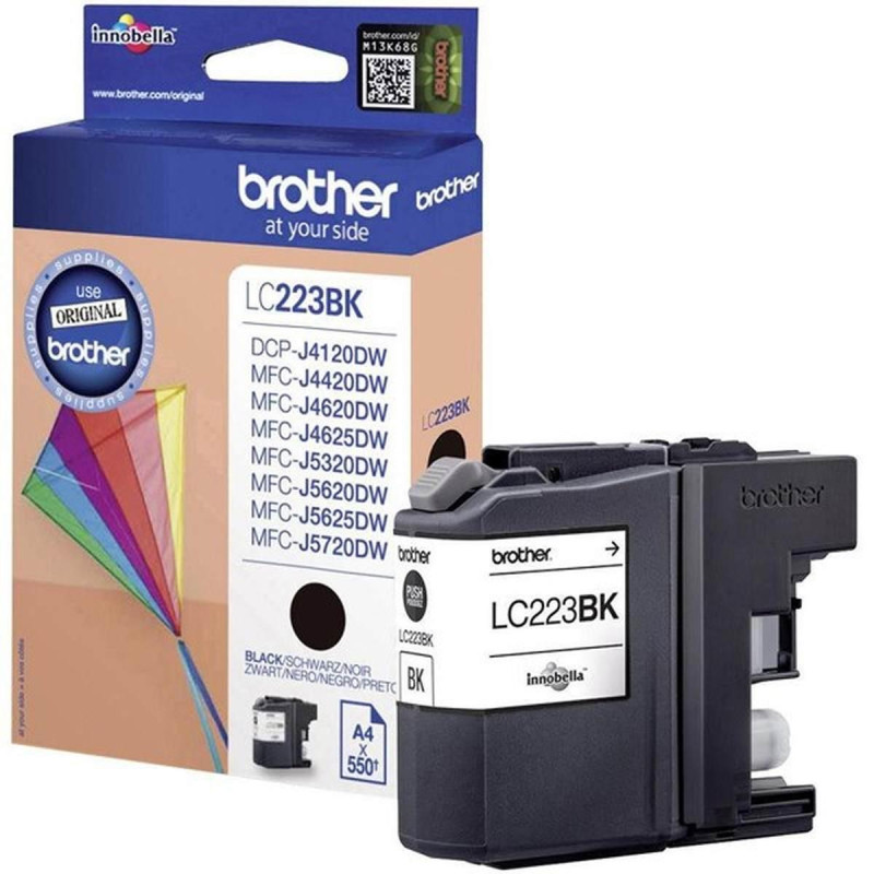 CARTUCCIA ORIGINALE (LC-223BK) BROTHER DCP-J4120DW (550 PAGINE) NERO