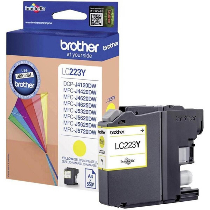 CARTUCCIA ORIGINALE (LC-223Y) BROTHER DCP-J4120DW (550 PAGINE) GIALLO